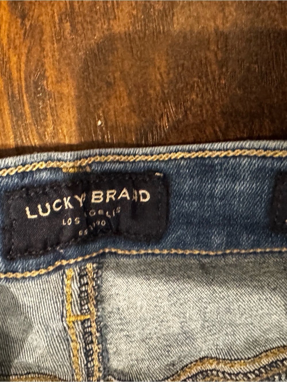 Lucky Brand Sweet Straight Jeans Women’s 4/27 Medium Wash Stretch Denim - Picture 5 of 8